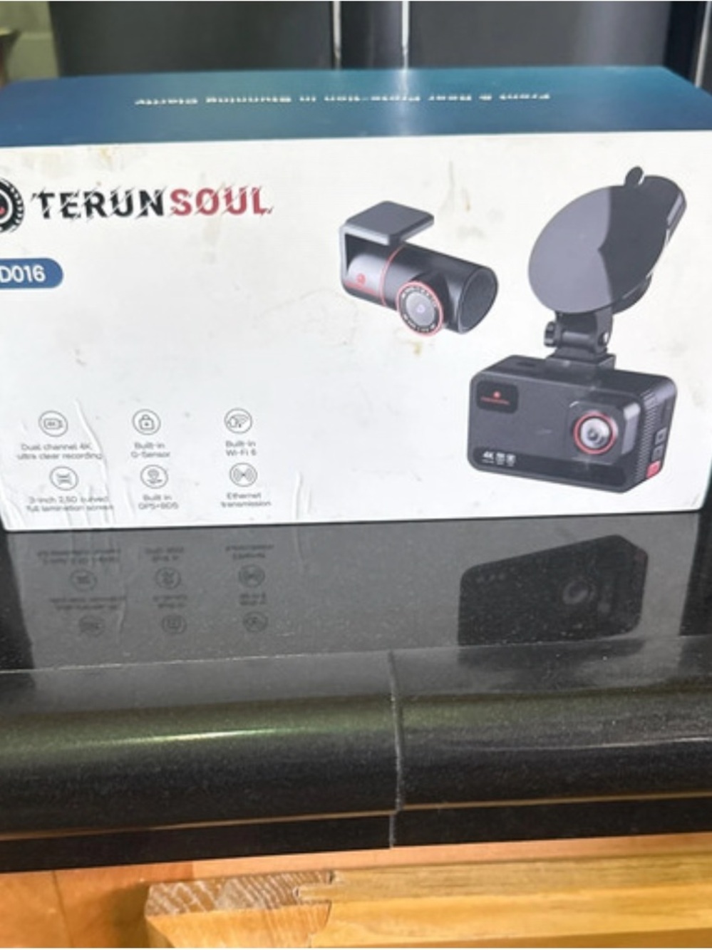 Dual Dash Camera - Black Front & Rear Car DVR